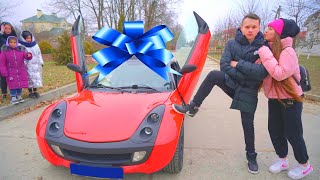 СЮРПРИЗ ДЛЯ ДИАНЫ!! ПОДАРИЛ МАШИНУ?