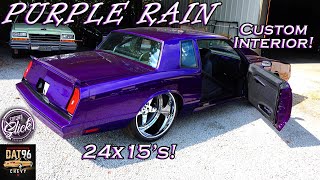 TWIN TURBO CANDY PURPLE MONTE CARLO SS on Forgiatos, NEW INTERIOR BY SLICK!!