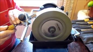 Заточка стамески Pfeil на станке TORMEK T-3 .Испытания на  4 породах древесины