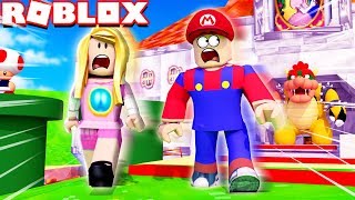 SUPER MARIO OBBY W ROBLOX | Vito i Bella
