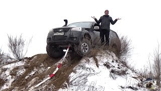 Прокатываем трассу для соревнований. Рвём полуоси. Нивы, УАЗы, Jeep Cherokee, Great Wall Wingle