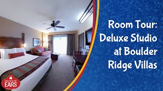 Full Room Tour of Disney's Boulder Ridge Villas Deluxe Studio (DVC)
