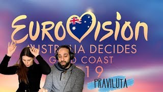 Reaction to Australia Decides (Eurovision 2019)