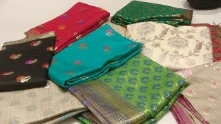 Awesome Mina kari katan !! Pure indian sarees / Poroshmoni saree/ Benaroshi polli,Mirpur 10, Dhaka.