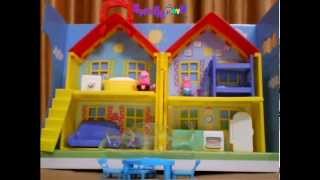 Peppa Pig Peek and Surprise Playhouse  Unboxing