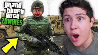 LA BASE MILITAR!! GTA V APOCALIPSIS ZOMBIE #4 GRAND THEFT AUTO 5 MOD ZOMBIE APOCALYPSE