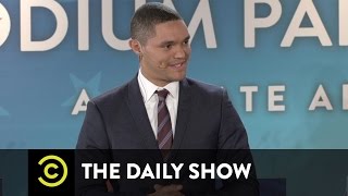 Podium Pandemonium at the New Hampshire Primary: The Daily Show