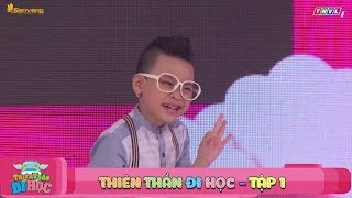 Bé An Khang hóa thầy giáo dạy tiếng Thái cực đáng yêu | Thiên Thần Đi Học