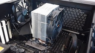 Установка кулера башенного типа на процессор amd fx 8300