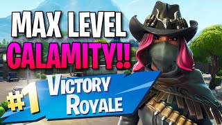 Max Level Calamity Skin!! (12 Frag Solo Gameplay) - Fortnite: Battle Royale Gameplay