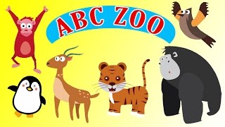 ABC Phonics Zoo Song | Alphabets Animals Song For Children By Baby Time