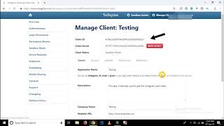How to Get Instagram Client ID and Client Secret