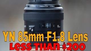 Yongnuo YN 85mm f1.8 Review (pt. 1)