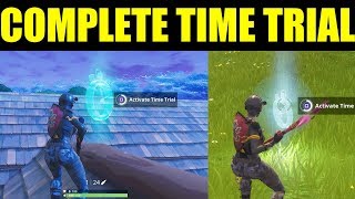 How to "Complete Timed Trials" In fortnite Battle royale | Week 6 Challenge Location Guide