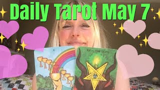 Daily Tarot May 7, 2018 ~ Messy New Beginnings!
