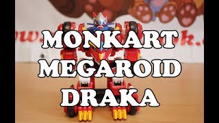 Видео: Монкарт Мегароид монстр Драка, 330007M, Young Toys