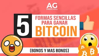 Cómo Ganar Bitcoin | 5 Sencillas Formas de Ganar BTC Con BtcSurf ( Ganar Dinero 2020 )