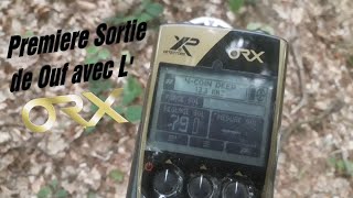 Sortie détection - Premiere sortie de Ouf avec l'XP ORX
