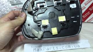 8790148050 87901-48050 Стекло зеркала заднего вида правое Lexus RX 350 400 оригинал