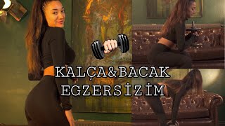 EVDE KALÇAMI NASIL ŞEKİLLENDİRİYORUM? (1 AYDA SIMSIKI KALÇA!)