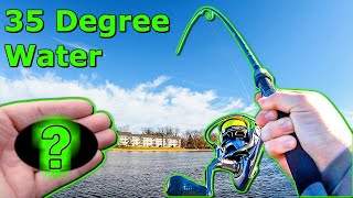 We Found Open Water! Winter Smallmouth Crush This Bait in COLD Water (Lure NEVER Fails)