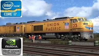 Train Simulator 2016 on i7 3770, 24GB RAM, GTX 960 4GB 1080p Full HD