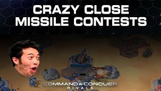 Tiberium League Game Analysis (SUPER CLOSE MISSILE CONTEST!) | C&C Rivals