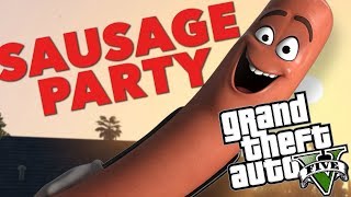 GTA 5 Mods - SAUSAGE PARTY MOD w/ FRANK (GTA 5 PC Mods Gameplay)