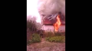 Пожар от старой печки