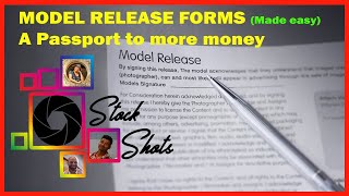 Stock Photography: Model Release Forms; More Money Made EASY