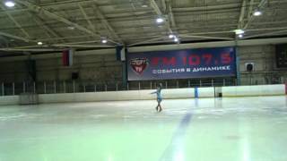 Вероника и фигурное катание  Квалификационные соревнования 09 01 2015