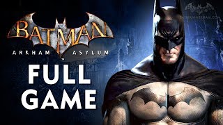 Batman: Arkham Asylum - Full Game Walkthrough in 4K [Xbox One X Enhanced]