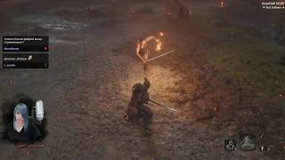 Sekiro: Стример горит дважды? | PS4Pro | Стрим 2. 18+