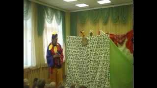 "Кот, Лиса и Петух", детский кукольный спектакль. Закажите выездной спектакль по тел.(495) 509 33 16