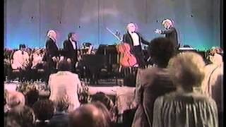 Menuhin-Rostrapovich-Previn play Beethoven Triple Concerto, L.Bernstein conduction (2 of 2)