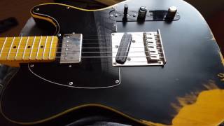 ESP LTD relic tele. Seymour Duncan mods