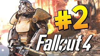 Прохождение Fallout 4 - Силовая Броня! #2 (60 FPS)