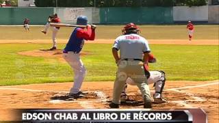 Edson Chab al libro de récords: sin hit, ni carrera a Pelícanos
