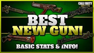 Best New Gun in CoD WW2! | Basic Stats! (Nambu, Stinger, Blunderbuss, PTRS, & Lever Action)