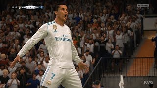 FIFA 18 - Real Madrid CF vs PSG - UEFA Champions League Gameplay (HD) [1080p60FPS]