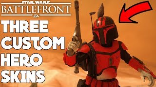 Battlefront - 3 Insane Custom Hero Skins #2 (MODS)