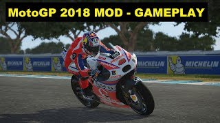 MotoGP 2018 Mod | GP PHILLIP ISLAND | Jack Miller | Gameplay | Many Crashes