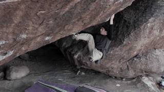 Amputee Ronnie Dickson on New Religion Sit, Hueco Tanks V8