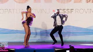 Maykel Fonts & Sylvia performing in Rovinj @Croatian Summer Salsa Festival 2019