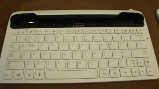 Samsung Galaxy Tab 10.1 Keyboard Dock hands-on