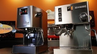 Machine Comparison: Gaggia Classic vs. Rancilio Silvia