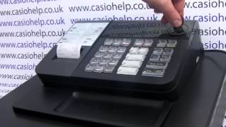 Casio SE-S10 SES10 PCR-T280 PCRT280 How To Set Printer To Print Till Receipts