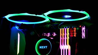 تركيب فانات nzxt rgb / NZXT Aer RGB140 140mm RGB