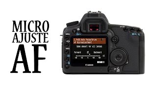 Micro ajuste AF - Canon EOS 5D Mark II