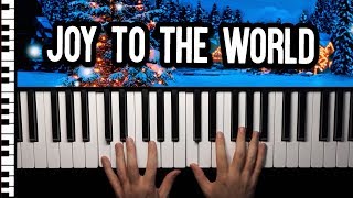 How to Play Joy to the World on Piano - Easy Tutorial
